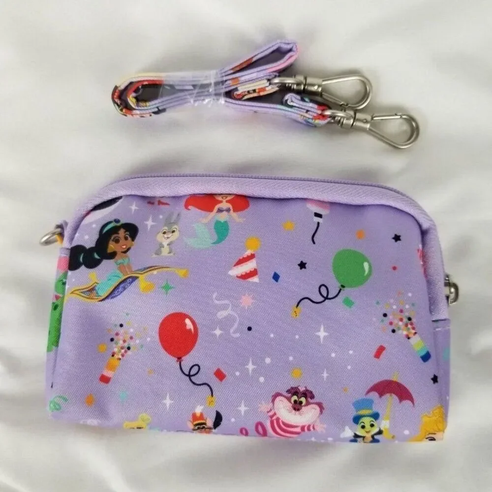 JuJuBe Disney Be Set Century of Magic 100 Years 3 Zip Bag Pouch 2 Straps Ariel